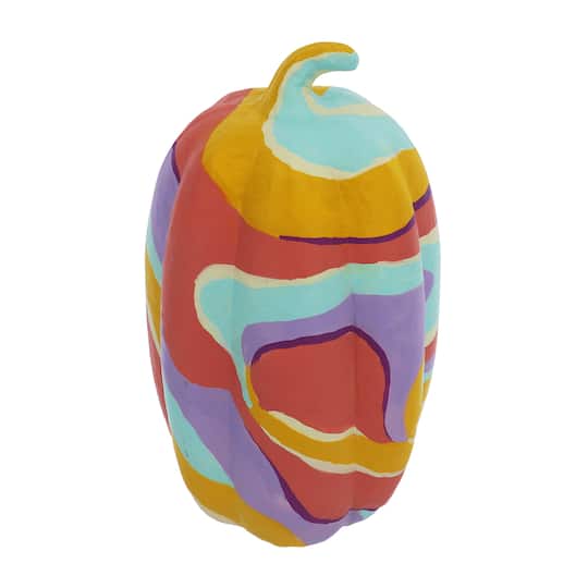 12.25" Paper Mache Jack-O'-Lantern Tabletop Décor by Ashland®